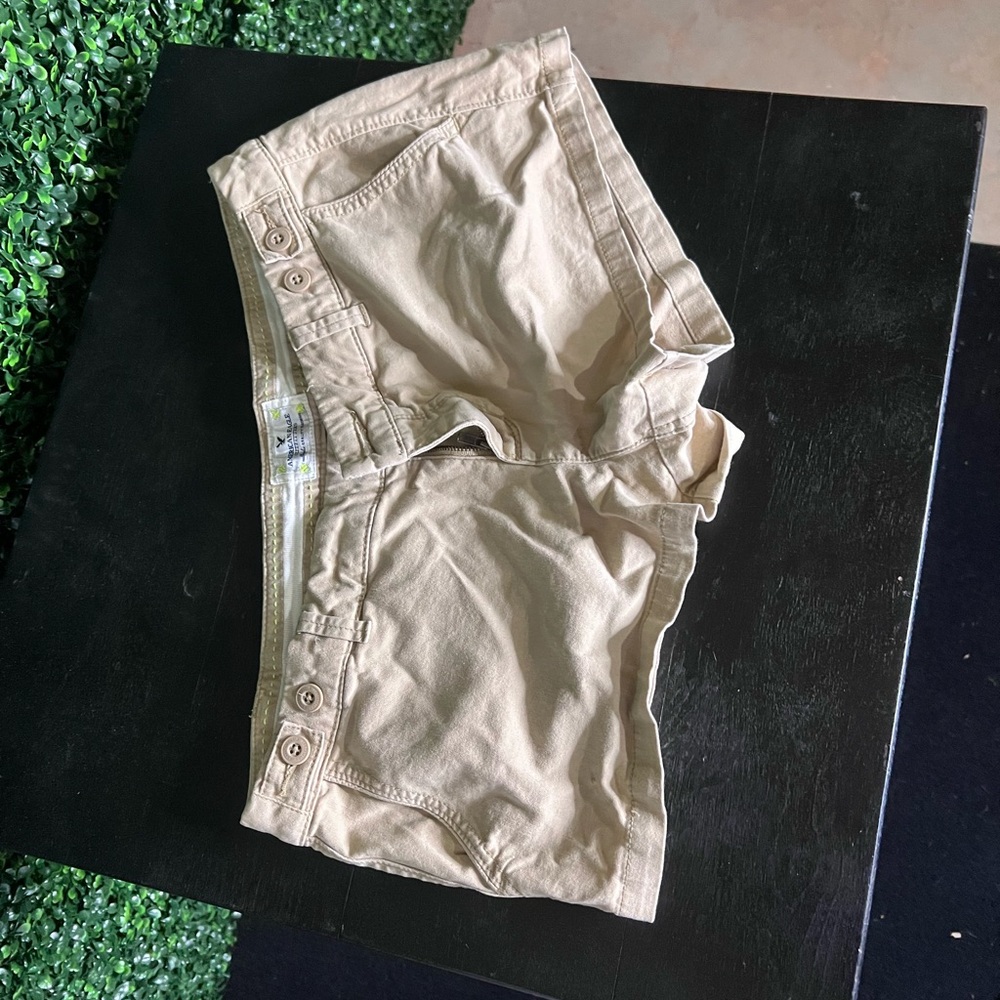 American Eagle Outfitters Tan Women's Bermuda Shorts